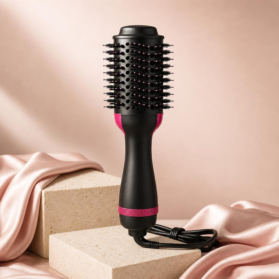 Cepillo Secador Voluminizador Rosa